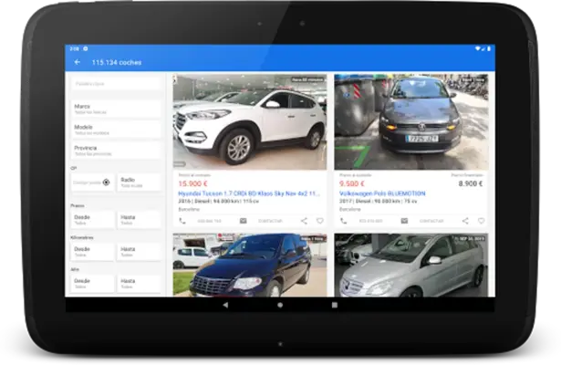 Motor.es - Coches Segunda mano android App screenshot 0
