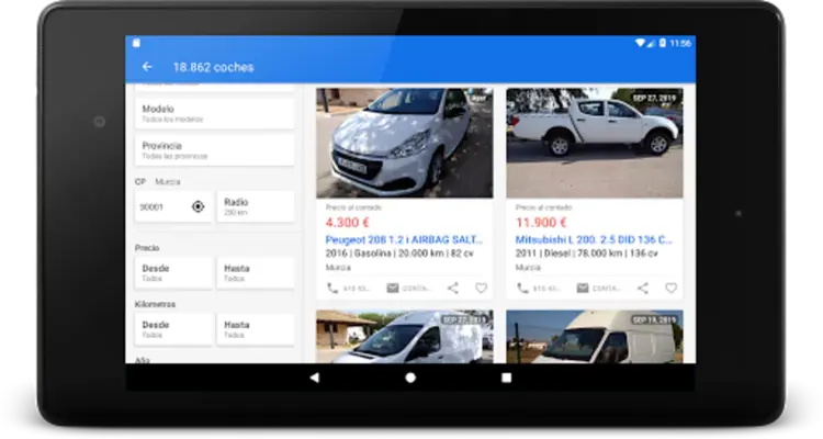 Motor.es - Coches Segunda mano android App screenshot 2